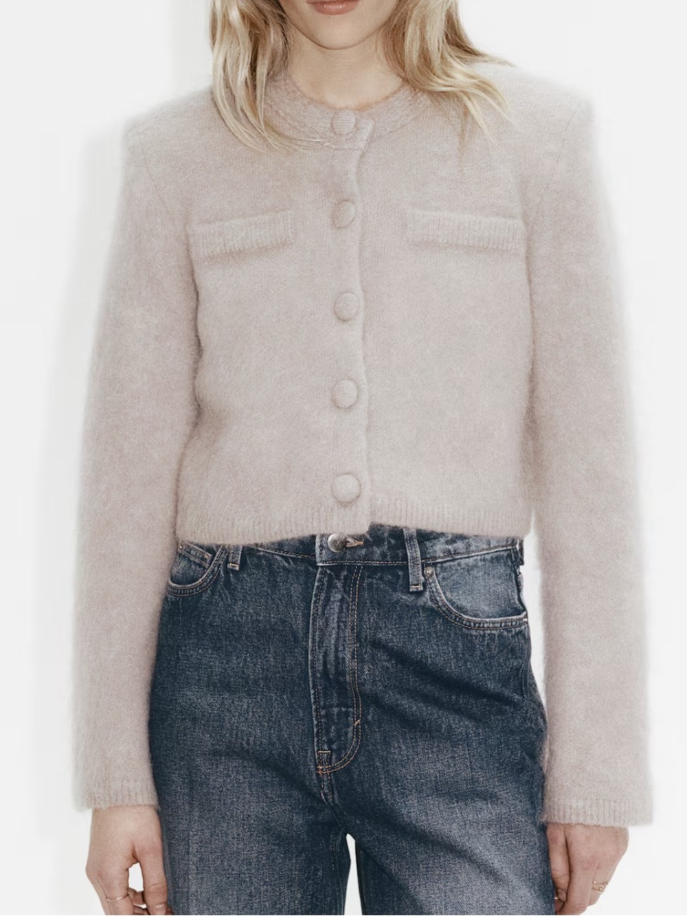 HM Mohair Blend Cardigan